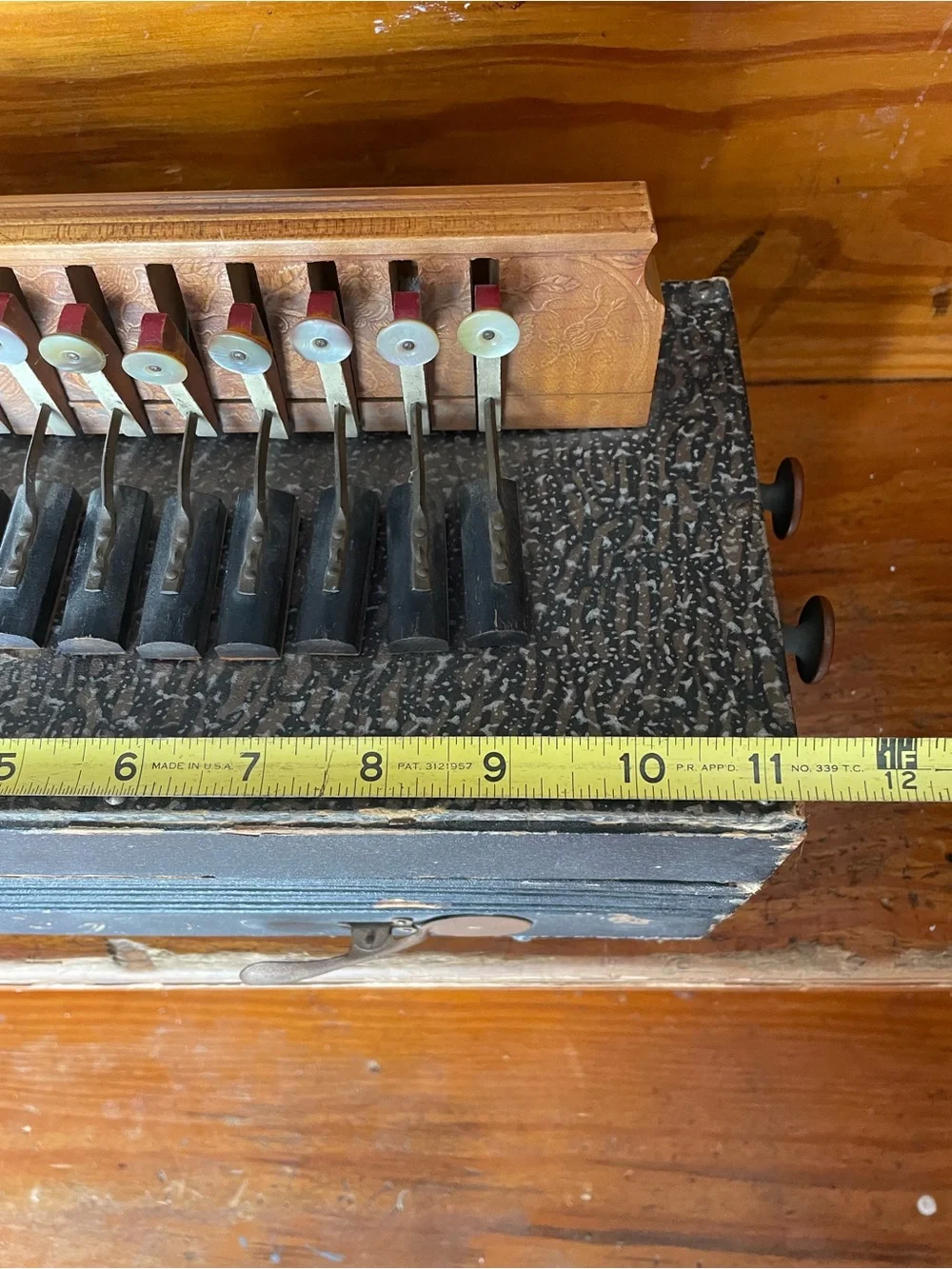 Vintage Accordian Flutina Squeeze Box Instrument Nostalgia Collectible Musician